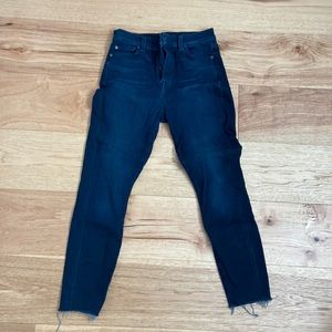 High-waist Skinny Ankle Size 28